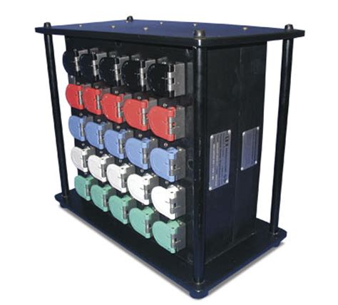 lex power distribution box|portable temporary power distribution box.